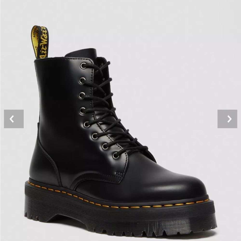 Dr. Martens Black Jadon Platform Boots